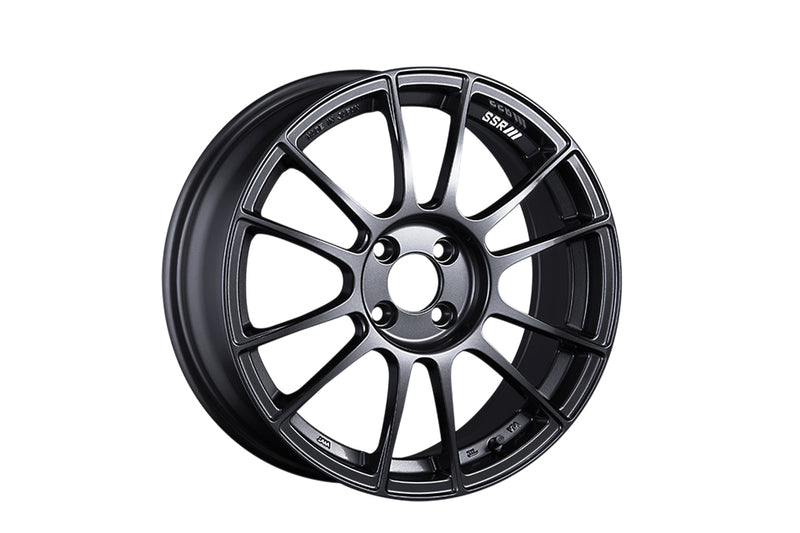 SSR GTX04 17x7 4x100 43mm Offset Dark Gunmetal Wheel