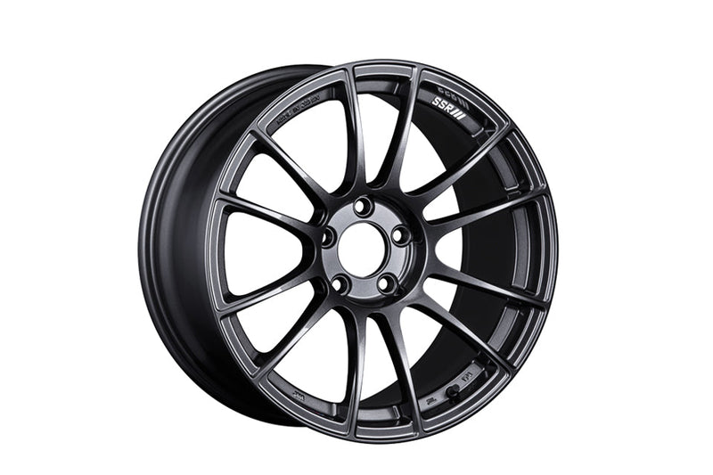 SSR GTX04 17x9 5x114.3 38mm Offset Dark Gunmetal Wheel