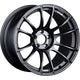 SSR GTX04 17x8 5x100 45mm Offset Dark Gunmetal Wheel