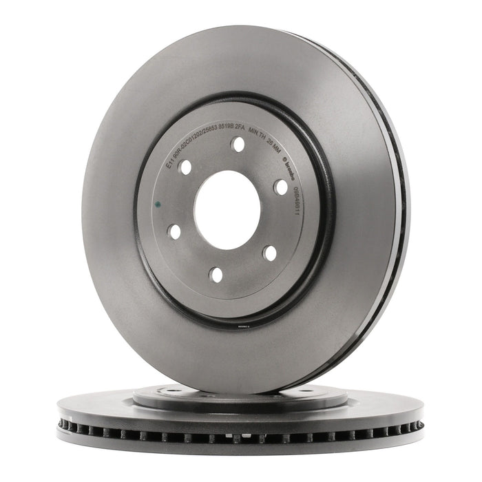 Brembo 2 Piece Drilled Rotor - 320x28mm - Left