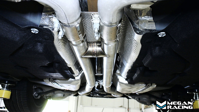 Megan Racing Ford Mustang 15-23 / 2024+ (GT, Dark Horse) H-Pipe - LW-MIDPIPE-FM24-H