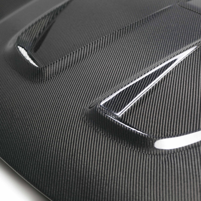 Seibon 17-21 Honda Civic Type R MR-Style Carbon Fiber Hood