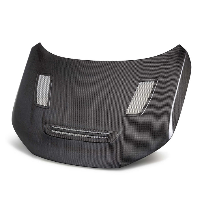 Seibon 2023+ Nissan Z Carbon Fiber Cooling Plate - Matte Finish