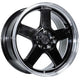 Kansei K14 Roku 18 x 8.5/ 5 x 120/ ET 35- Chrome