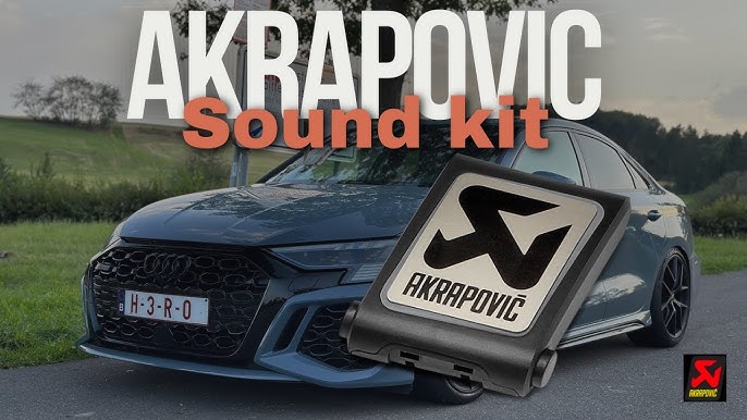 Akrapovic 2025+ Audi RS3 Sedan (8Y FL) Control Kit