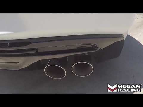 Megan Racing Chevrolet Camaro SS 2016-2023 Exhaust System (Stainless Quad Tip) - MR-ABE-CCA16-V2