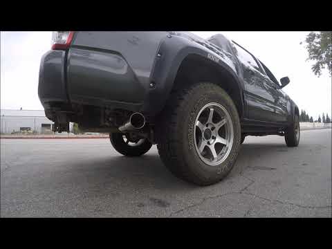 Megan Racing Toyota Tacoma 2016+ Cat-Back Exhaust System (Drop Down Style) - MR-CBS-TTA16-R1