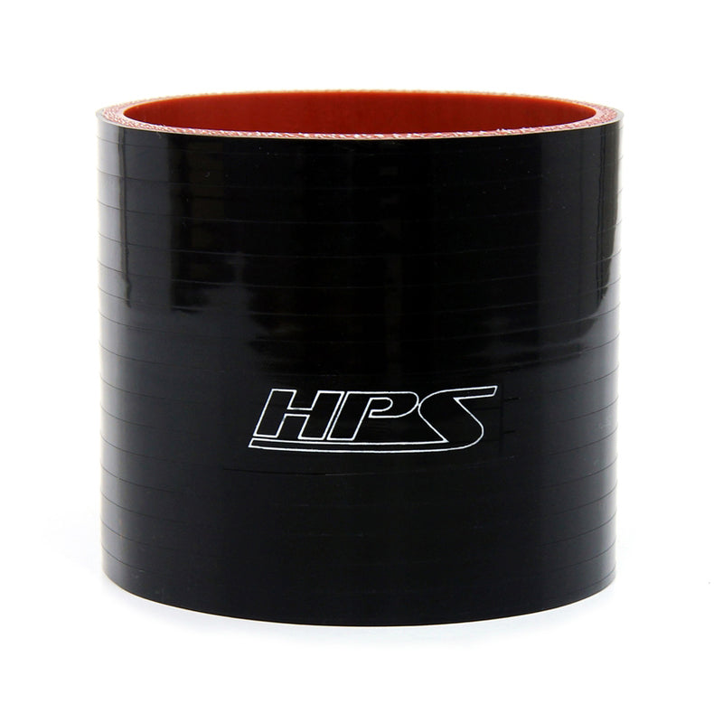 HPS 7" (178mm) Silicone Coupler 6" Long - Black (HTSC-700-L6-BLK)