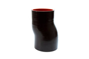 HPS 4.25" (108mm) Silicone Offset Coupler 6" Long - Black (HTSOC-425-L6-BLK)