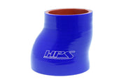 HPS 2.5" - 2.75" (63mm - 70mm) Silicone Offset Reducer 3" Long - Blue (HTSOR-250-275-BLUE)