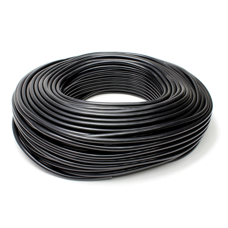 HPS 0.2" (5mm) Silicone Vacuum Tubing 100 Feet Long - Black (HTSVH5-BLKx100)