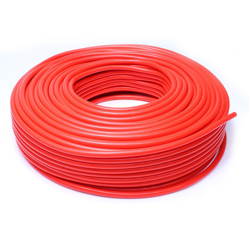 HPS 0.32" (8mm) Silicone Vacuum Tubing 100 Feet Long - Red (HTSVH8-REDx100)