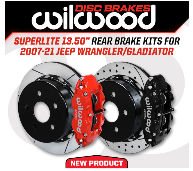 Wilwood 2018+ Jeep Wrangler JL Flexline Kit - Rear