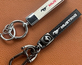 Akrapovic Leather Car Key Case - Black