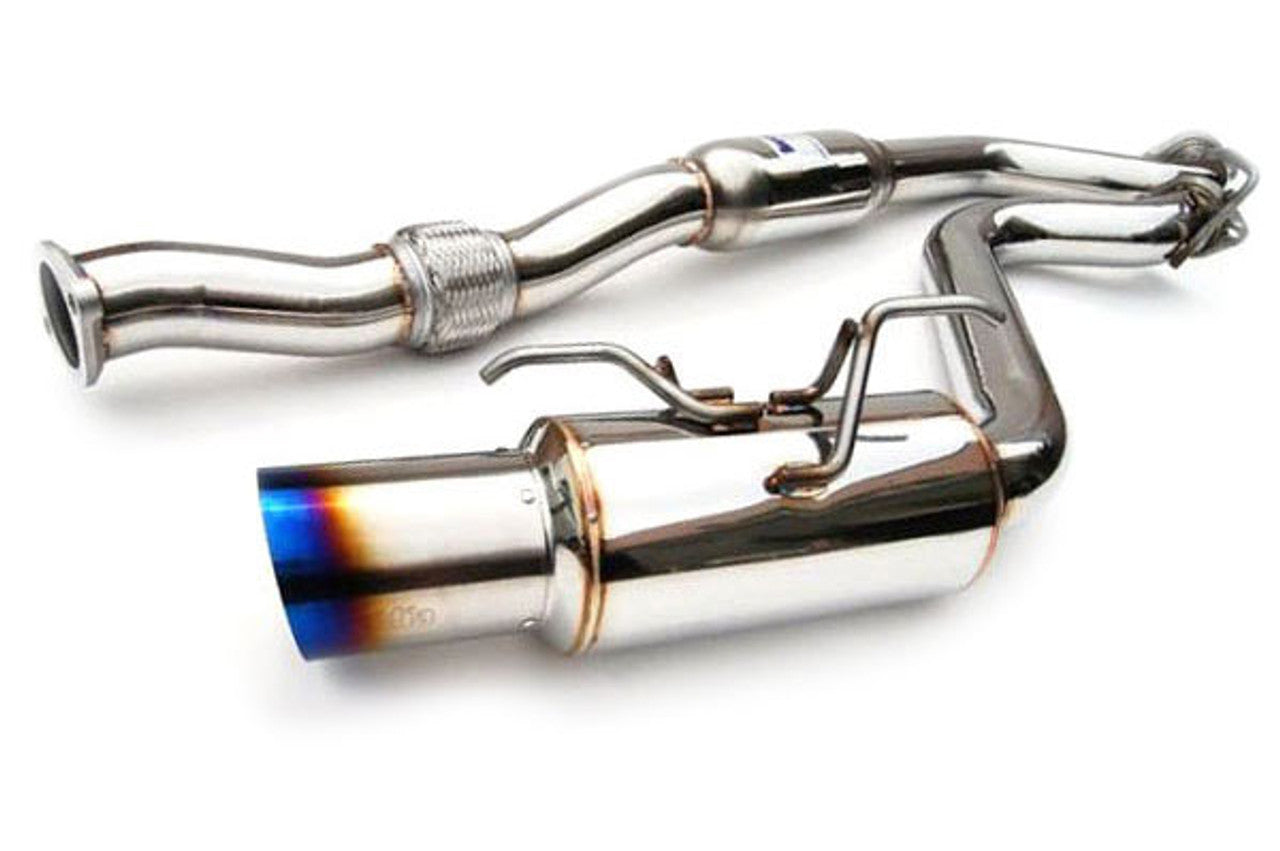 Invidia 08+ WRX Hatch 76mm REGULAR Titanium Tip Cat-back Exhaust