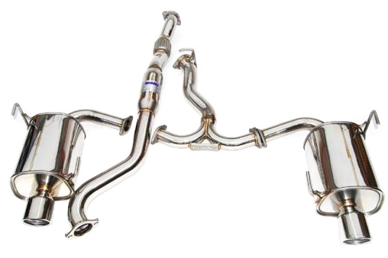 Invidia 08-09 WRX Sedan Q300 Dual Stainless Steel Tip Cat-back Exhaust