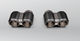 Akrapovic 18-21 BMW M2 Competition Left Side Tail Pipe Set - Carbon