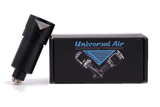 Universal Air 1/4" NPT Metal Bowl Water Trap (Black)