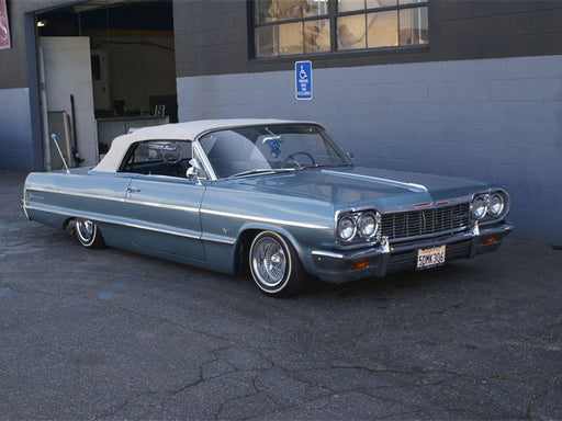 Universal Air Chevy Impala 1958-1964 Bag & Formed, Powder Coated Bracket Kit v2 With 6L Bags - view 2
