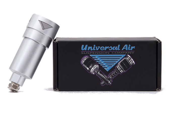 Universal Air 1/4" NPT Metal Bowl Water Trap (Silver)