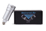 Universal Air 1/4" NPT Metal Bowl Water Trap (Silver)