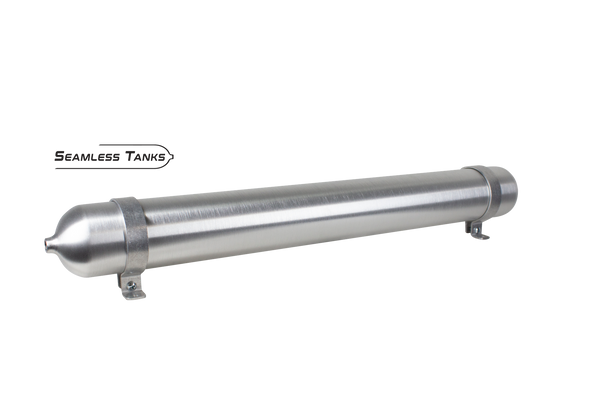 Universal Air Seamless Air Tank 3.5" x 32" (1.086 Gal) (2) 1/4" NPT Ports