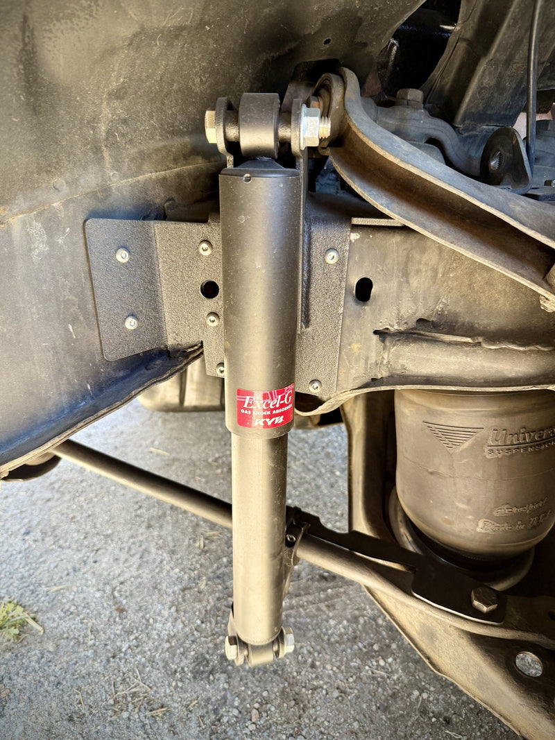 Universal Air Lincoln Continental 61-69 Front Shock Relocator With Shocks for OE Arm - view 6