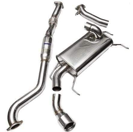 Invidia 08+ WRX Hatch Q300 Single Rolled SS Cat-back Exhaust