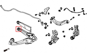 Megan Racing Honda Civic 06-11 (Include SI) Rear Lower Arm Bushing - MRS-HA-0603