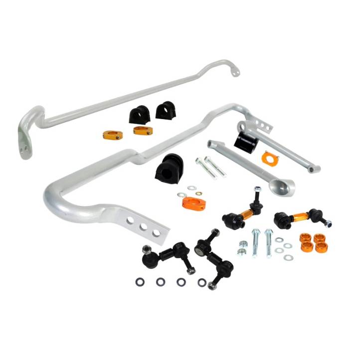 Whiteline 08-10 Subaru WRX Front And Rear Sway Bar Kit 22mm