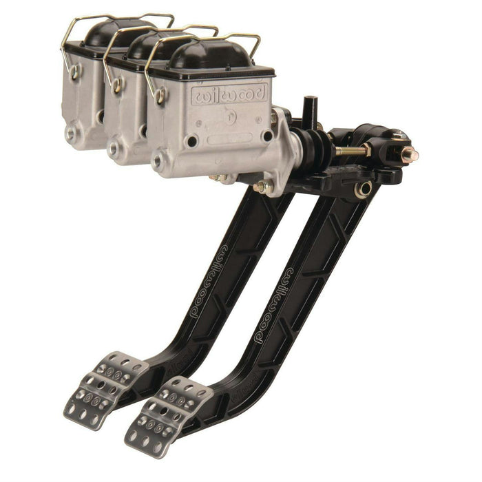 Wilwood Reverse Swing Triple Master Cylinder Pedal w/Balance Bar