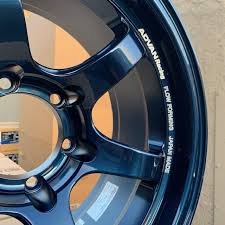 Advan RG-D2 17X8.5 -10 6x139.7 - Racing Indigo Blue