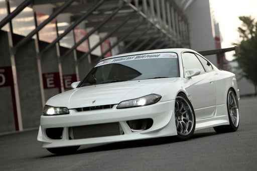 Ridge Widebody Kit (Large Canards, No Fender Vents) for 1999-2002 Nissan S15 Silvia