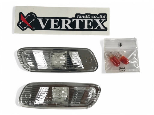 Vertex Side Winker Lights (Clear) for 1991-2000 Lexus JZZ30 SC
