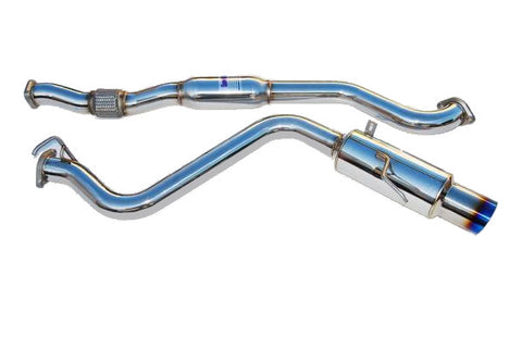 Invidia 08-09 WRX Sedan 76mm (101mm tip) REGULAR Titanium Tip Cat-back Exhaust