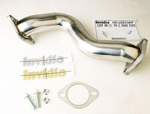 Invidia 12+ Subaru BRZ / Scion FR-S Over-Pipe (one piece bended)