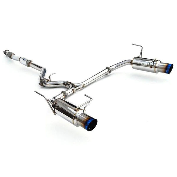 Invidia 10-12 Subaru Legacy GT Dual N1 Single Layer Titanium Tipped Cat-back Exhaust