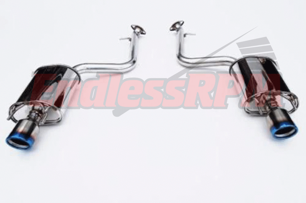 Invidia 13+ Lexus IS 250/IS 350 Q300 w/ Rolled Titanium Tips Axle-Back Exhaust