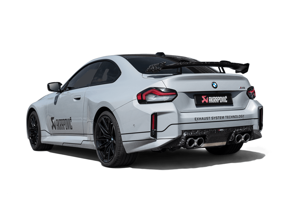 Akrapovic BMW M2 Coupe (G87) Tail Pipe Set - Chopped Carbon