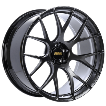 BBS RE-V7 18x8.5 5x112 ET42 Gloss Black Wheel - 82mm PFS/Clip Required