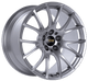 BBS RE-V7 21x10.5 5x112 ET15 Gloss Diamond Silver Wheel 82mm PFS/Clip Required