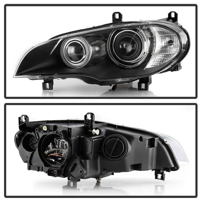 xTune 07-10 BMW X5 Passenger Side HID AFS Projector Headlights - OEM Right (PRO-JH-BX507-AFS-OE-R)