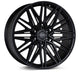 Vossen HF6-5 26x10 / 6x139.7 / ET25 / Deep / 106.1 CB - Satin Black Wheel