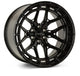 Vossen HF6-4 22x9.5 / 6x139.7 / 78.1 / ET10 / Deep - Gloss Black
