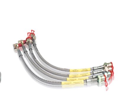 Alcon LC200 Braided Hose Kit - Rear