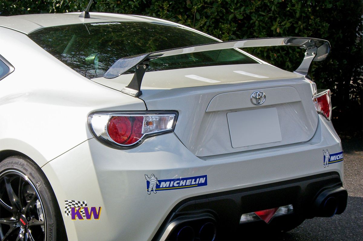SARD LSR Wing Type-L for Toyota 86 / Subaru BRZ ZN6 ZC6 – No Drill
