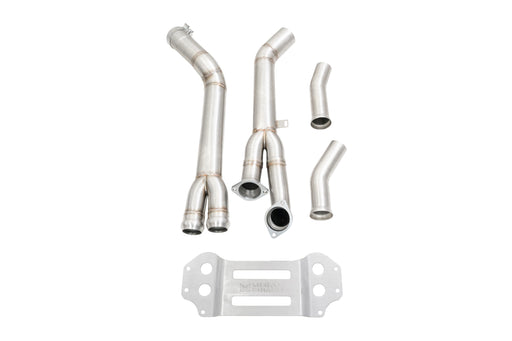 Megan Racing BMW M3 (G80) / M4 (G82) 2021+ Cut-N-Clamp Midpipe - LWT-MIDPIPE-BG80