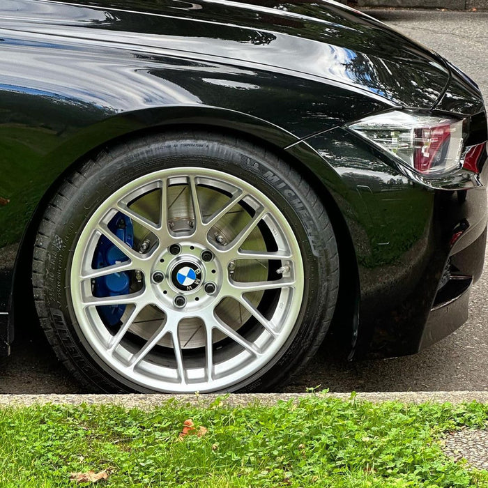 Brembo 2021+ Jeep Grand Cherokee Front GT BBK 6 Piston Cast 2pc 380mm Drilled Rotors - Black