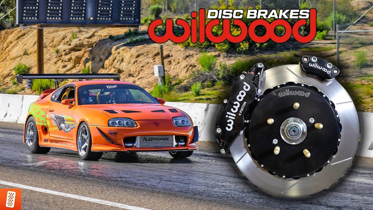 Wilwood Caliper Forged Narrow Superlite 6R R/H 1.62in/1.12in/1.12in Pistons .38in Rotor - Anodized