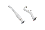 Megan Racing Hyundai Genesis Coupe 2009-2016 2.0L Turbo - Blue Titanium Tips - Turbo Type - MIDPIPE-HG0920T + MR-ABE-HG09
